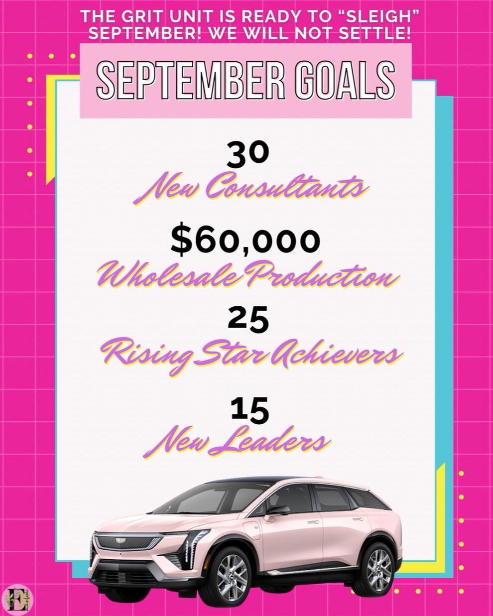 September Goals September Goals